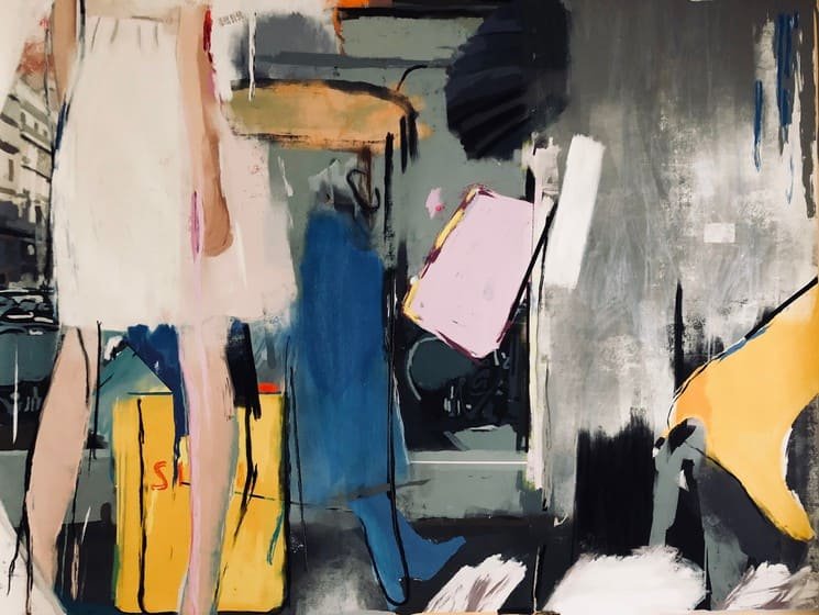 Acrylique sur toile arseneca